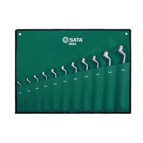 Bộ cờ lê 2 đầu (bộ 11 cái) Sata 08023