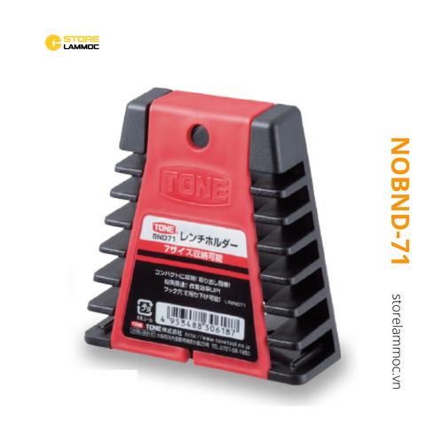 Bộ giữ cờ lê 7 khe độc đáo Tone BND-72