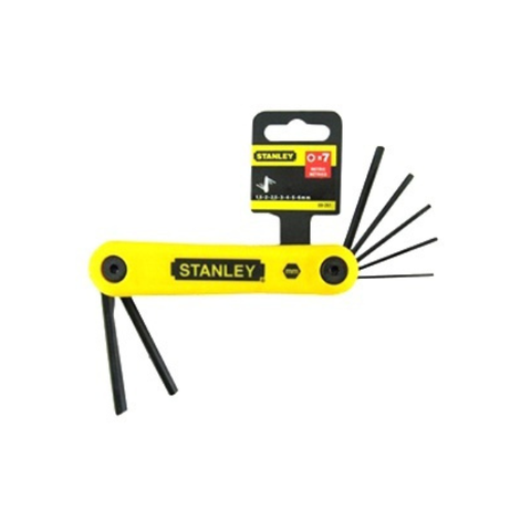 Bộ lục giác thẳng gập 7 chi tiết (1.5-6mm) Stanley 69-261