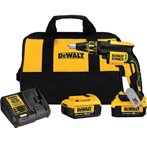 Bộ máy bắn vít thạch cao pin 18V Dewalt DCF620M2