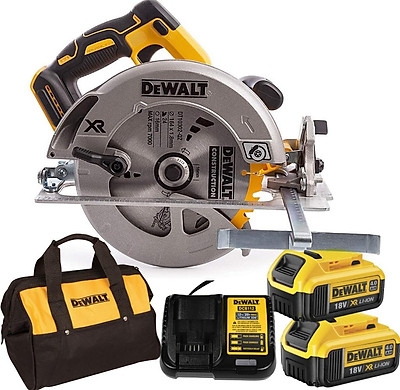 Bộ máy cưa đĩa pin 20v 184mm Dewalt DCS570M2-KR