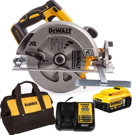 Bộ máy cưa đĩa pin 20v 184mm Dewalt DCS570P1-KR