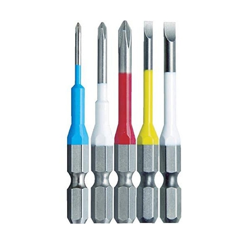 Bộ mũi bắn vít 5 cái gồm PH00, PH0, PH1, AL4 dài 65mm Anex ACPM5-01