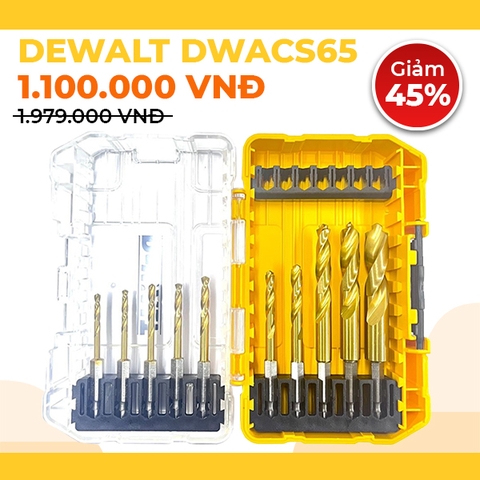 Bộ mũi bắn vít đa năng Dewalt DWACS65