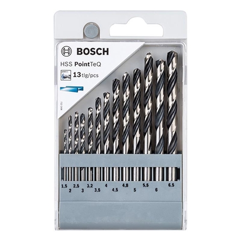 Bộ mũi khoan HSS 13 chi tiết 1.5-6.5mm Bosch 2608577349