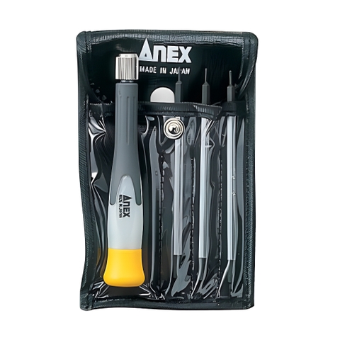 Bộ tua vít sửa điện thoại 2 đầu bông sao có lỗ và không lỗ Anex No.3602