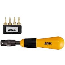 Bộ vít đa năng tự động kèm mũi bắn vít T6 T8 T10 T15 Anex No.6620