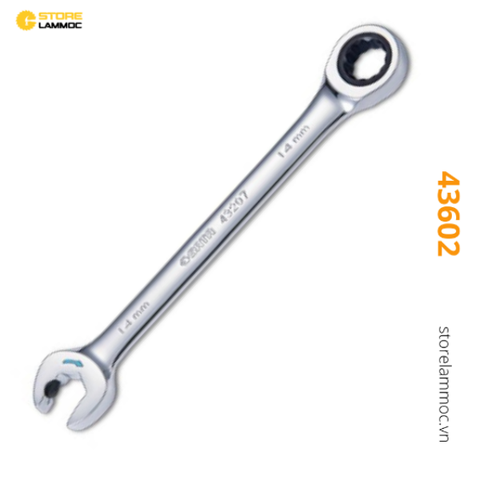 Cờ lê tự động 2 đầu vòng miệng 5.5 mm, 6 mm, 7 mm, 8 mm Sata 43601, 43602, 43603, 43604