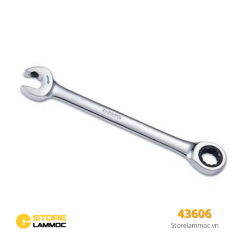 Cờ lê tự động 2 đầu vòng miệng Sata 10mm, thép crom