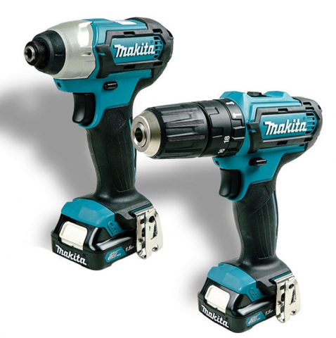 Combo Máy khoan và bắn vít pin 12V Makita CLX228S