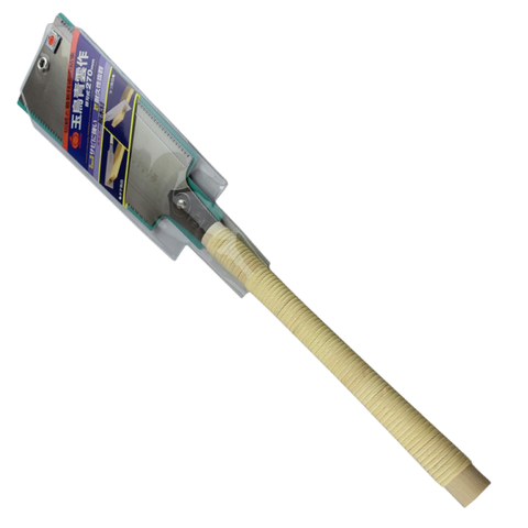 Cưa gỗ mịn/thô 2 mặt lưỡi, cán mây 270mm Nhật Razor Saw Gyokucho RZ615