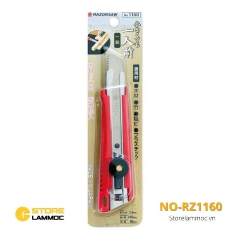 Cưa rút gọn mini đa năng 0.45mm Razor Saw Gyokucho NO-RZ1160