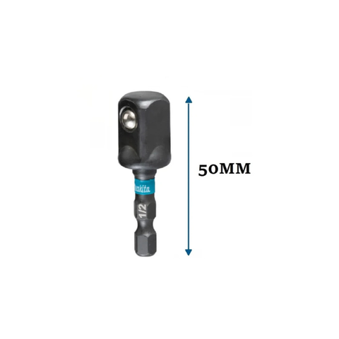 Đầu chuyển từ máy bắn vít 1/4inch sang bu lông 1/2inch Makita E-08850