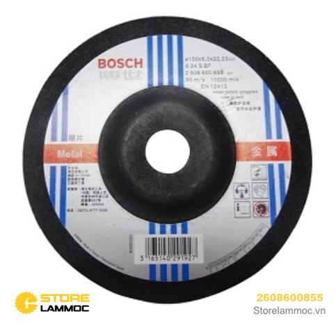 Đĩa mài 150 X 6.0 MM Bosch 2608600855