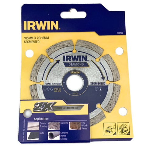 Lưỡi cắt gạch khô Irwin TDD105