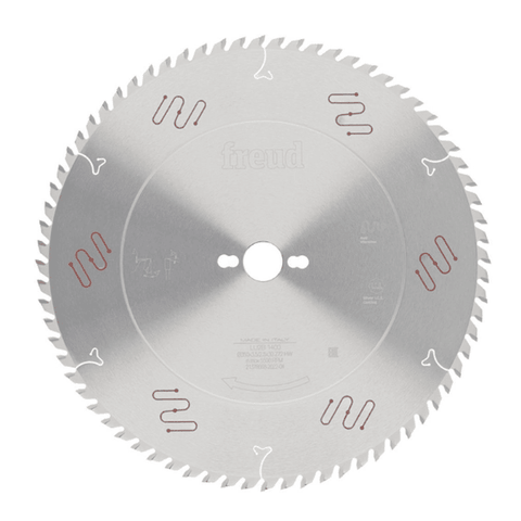 Lưỡi cưa gỗ tự nhiên ít ồn, 350mm, 84 răng, cốt 30mm  Frued LU2B-1600