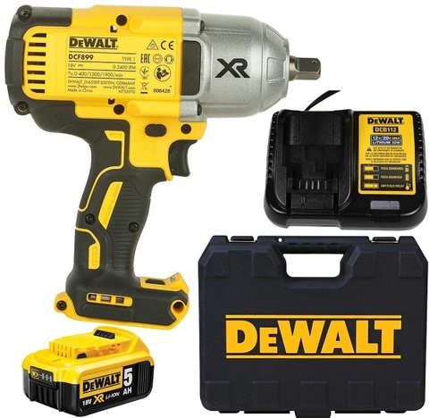 Máy bắn bu lông pin 20v 950Nm Dewalt DCF899P1 (1 pin 5ampe)