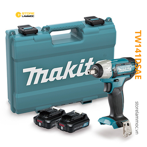 Máy bắn bu lông pin Makita TW141DSAE 12V