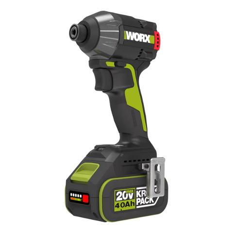 Máy bắn vít pin 20V, 230Nm Worx WU291D.14.6B (1 pin 4Ah + 1 sạc 6Ah)