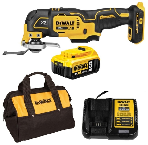 Máy cắt rung đa năng pin 20V Dewalt DCS356P1 (1 pin 5Ah)