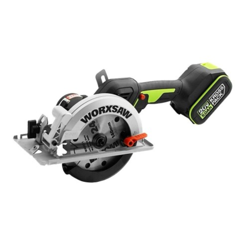 Máy cưa đĩa pin 20V, 150mm Worx WU535.15.6B (1 pin 5Ah + 1 sạc 6Ah)