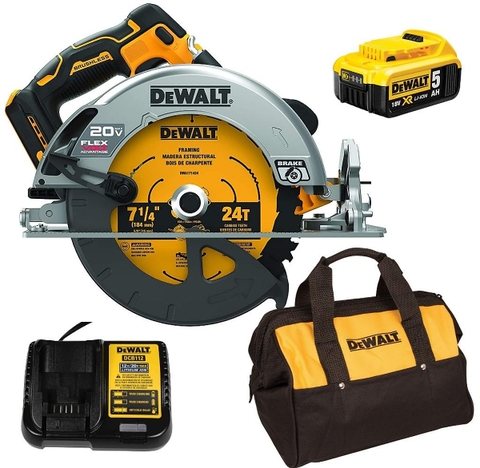 Máy cưa đĩa pin 20V Dewalt DCS573P1-KR