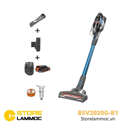 Máy hút bụi pin Black&Decker BSV2020G-B1 18V