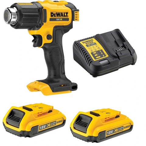 Máy khò nhiệt pin 18V Dewalt DCE530D2