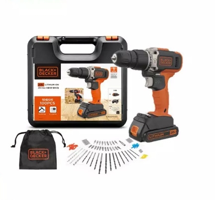 Máy khoan pin 20V Black&Decker EBCD704K