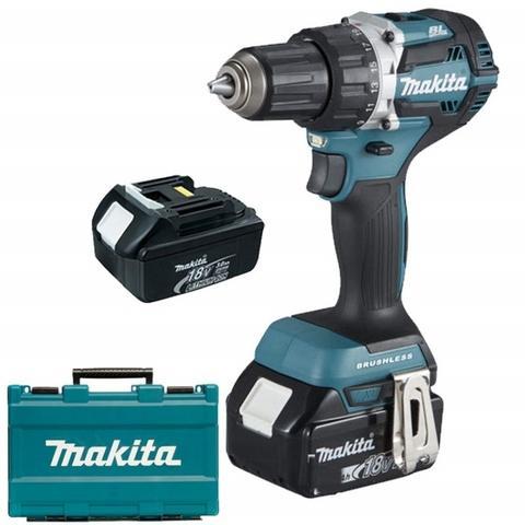 Máy khoan vặn vít pin Makita DDF484RFE 18V