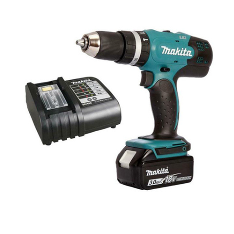 Máy khoan vặn vít pin Makita DHP453SFX8 18V