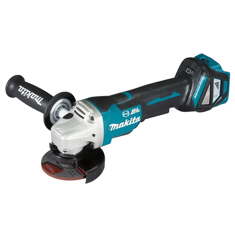 Máy mài góc dùng pin (100mm/công tắc bóp/aws/bl)(18v) Makita DGA418RTE