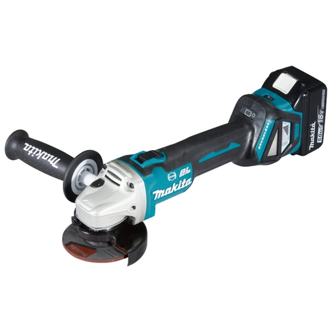 Máy mài góc dùng pin (100mm/công tắc trượt/aws/bl)(18v) Makita DGA414RTE