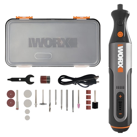 Máy mài khuôn mini pin 4V, 64W Worx WX106