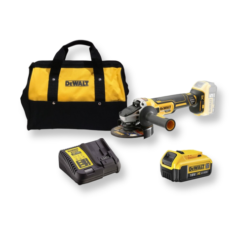 Máy mài pin đĩa 100mm 18V Dewalt DCG405M1