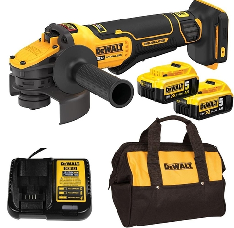 Máy mài pin đĩa 100mm 20V Dewalt DCG409P2