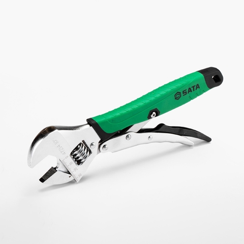 Mỏ lết bấm chết 8inch và 10inch Sata 47213 và 47214