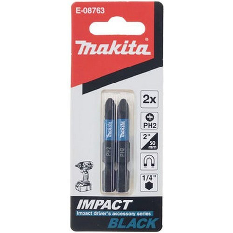 Mũi bắn vít 4 cạnh PH20 dài 50mm impact black Makita E-08763