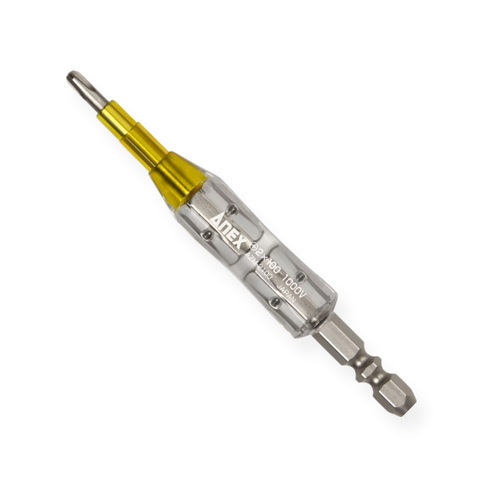 Mũi bắn vít cách điện 1000V bake 4 cạnh PH2 dài 100mm Anex AZM-2100