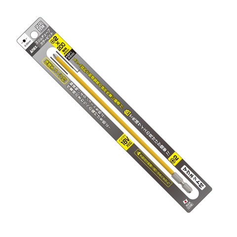 Mũi bắn vít chống đoản mạch bake 4 cạnh PH2 dài 200mm Anex ASP1-2200