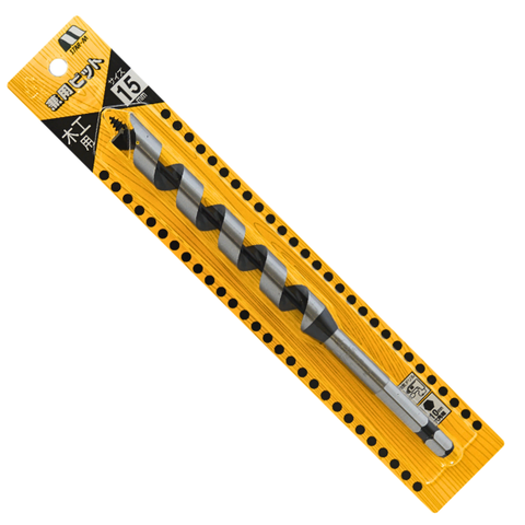 Mũi khoan gỗ xoắn tự rút 15mm Star-M STARM6-150