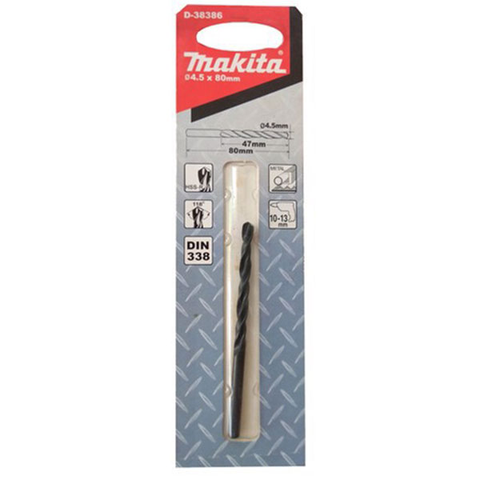 Mũi khoan kim loại HSS-R 4.5mm Makita D-38386