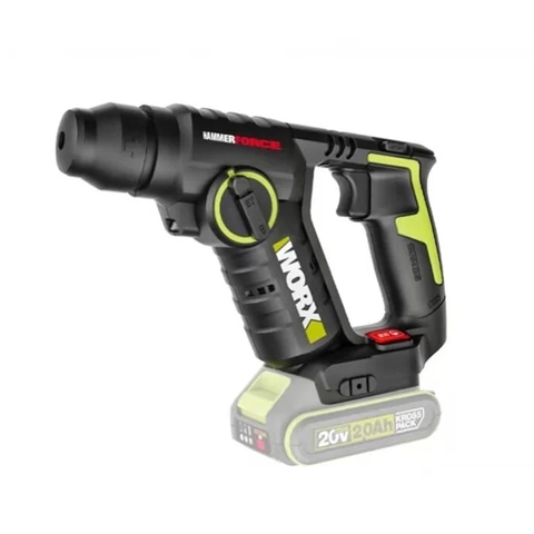 Thân máy khoan bê tông pin 20V, 1.7J Worx WU380S.9 (không pin sạc)