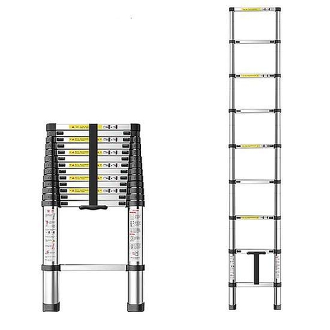 Thang Inox rút đơn 3.8m DIY TLS-I-38