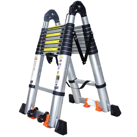 Thang nhôm rút gọn chữ A SUMIKA SK560D NEW dài 5.6m