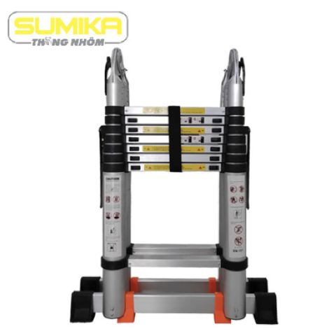 Thang nhôm rút gọn SUMIKA SK380D NEW dài 3.8m