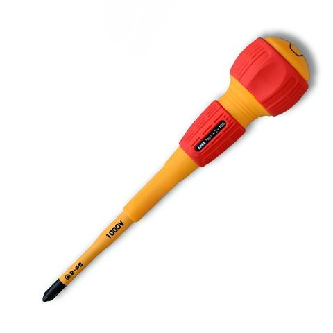 Tua vít bake 4 cạnh PH1 dài 100mm cách điện Anex No.7900+1x100