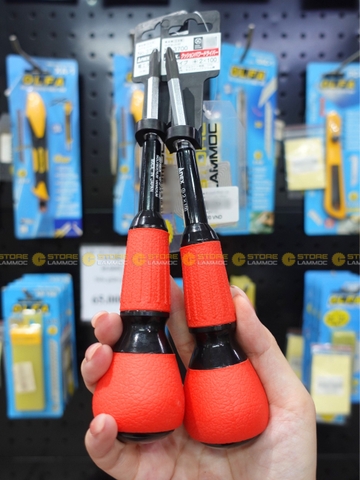 Tua vít bake 4 cạnh PH2 dài 100mm thân lục giác Anex 3700_2X100