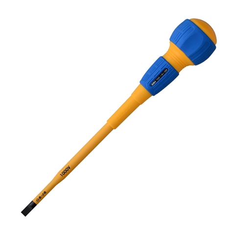 Tua vít dẹp 2 cạnh SL5 đài 100mm cách điện Anex No.7900(-)5x100