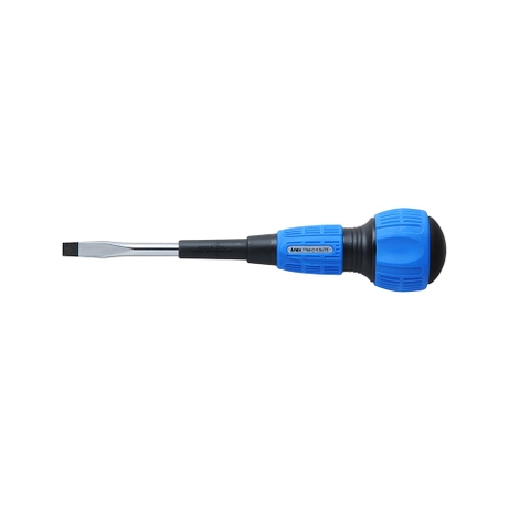 Tua vít dẹp 2 cạnh SL5.5 dài 75mm có từ tính Anex No.7700(-)5.5x75